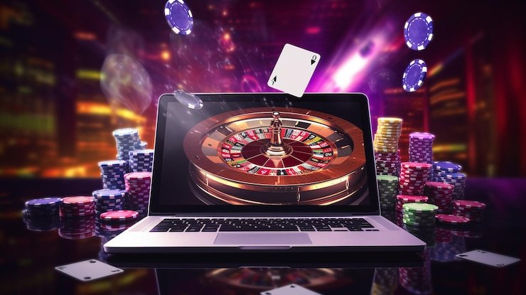 নিয়ন আলোতে 755bet মোবাইল গেমিং দৃশ্য